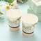 24 Marble 9 oz White Blush All Purpose Paper Cups Party Decorations Supplies